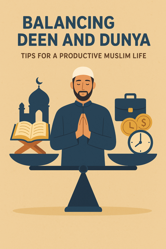 Balancing Deen and Dunya