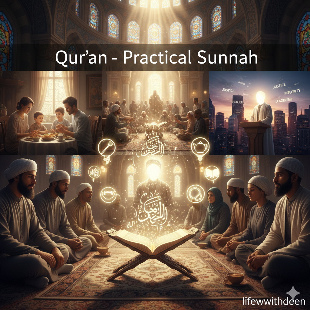 Qur’an-Practical Sunnah 