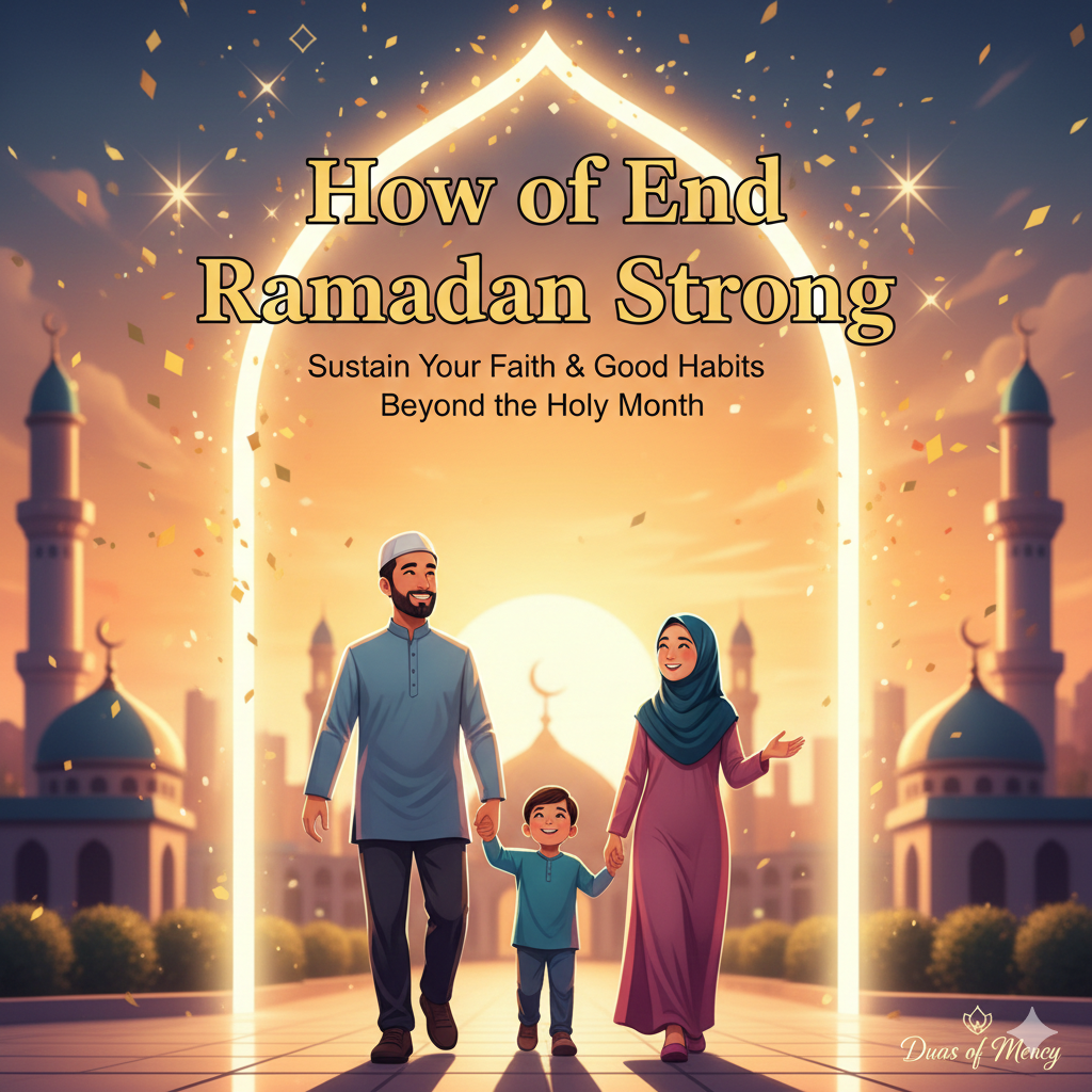 How to End Ramadan Strong