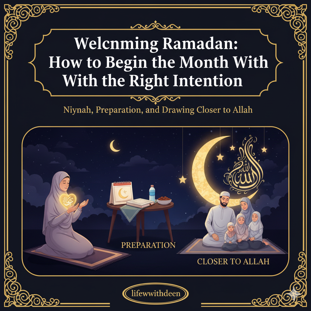 Welcoming Ramadan
