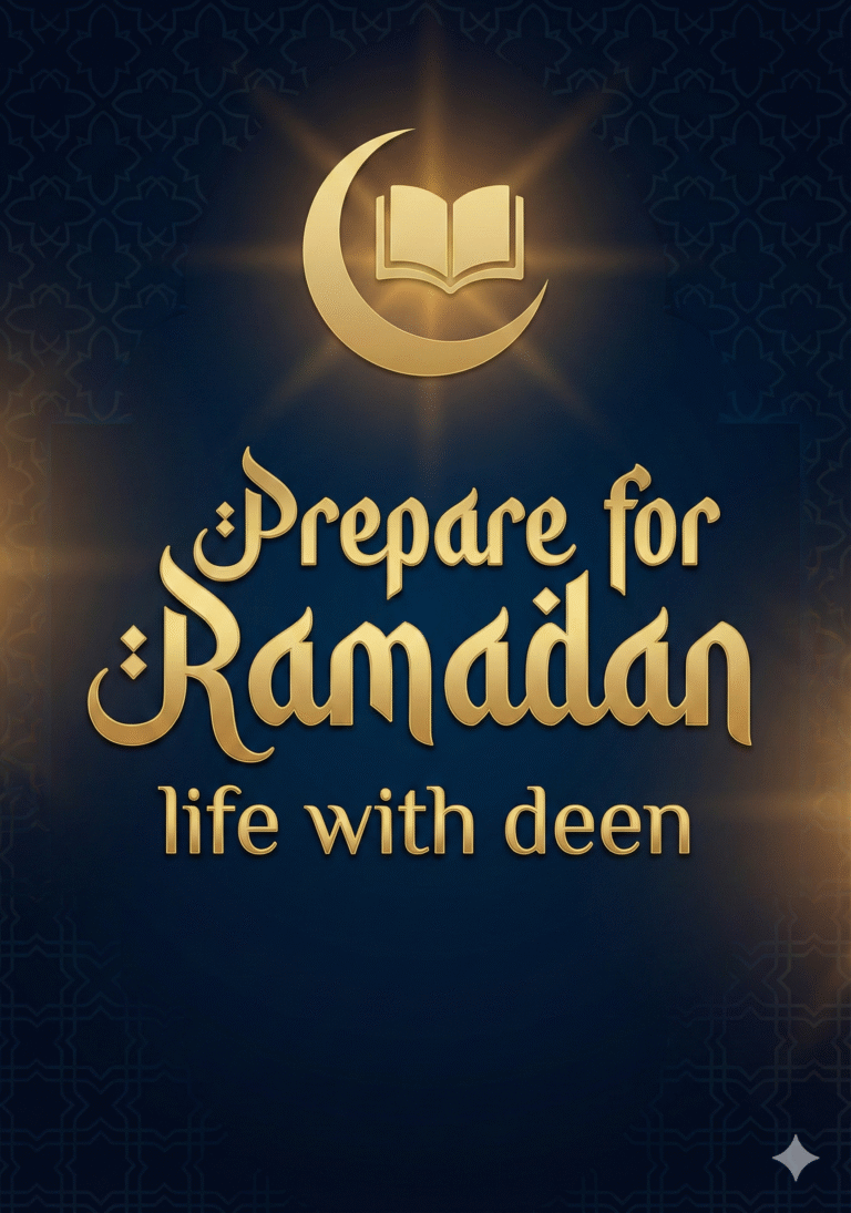 Prepare For Ramadan