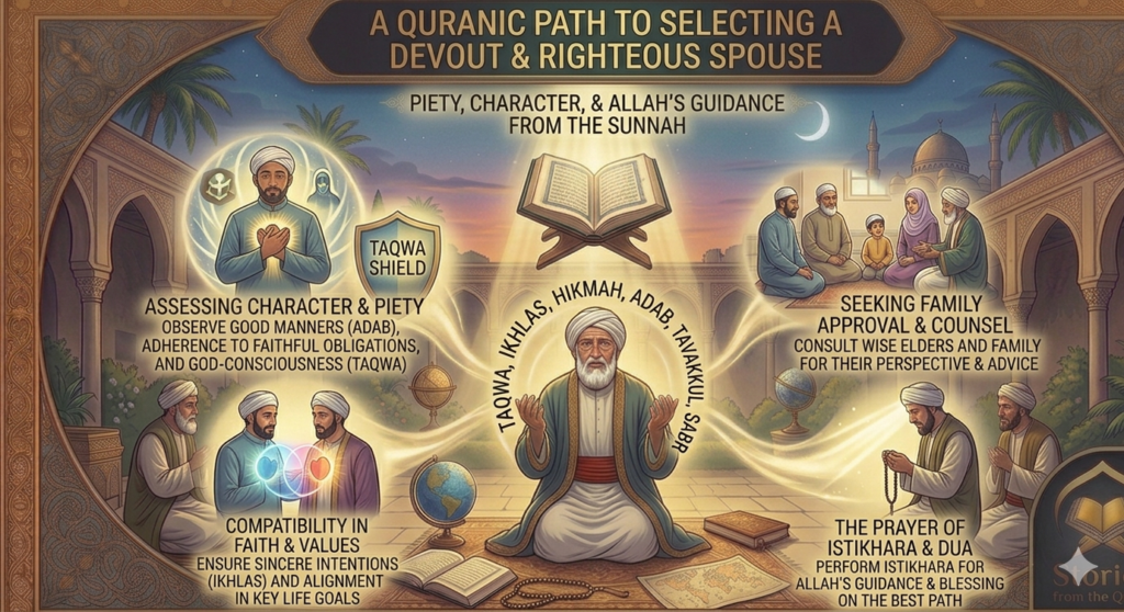 How to choose a righteous spouse in Islam