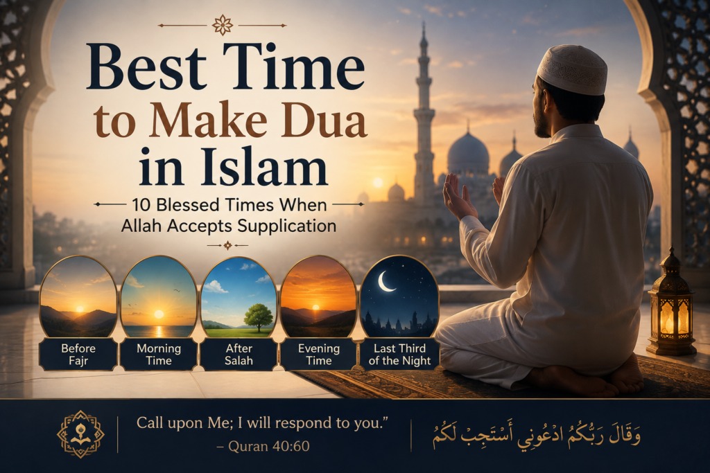Best Time to Make Dua
