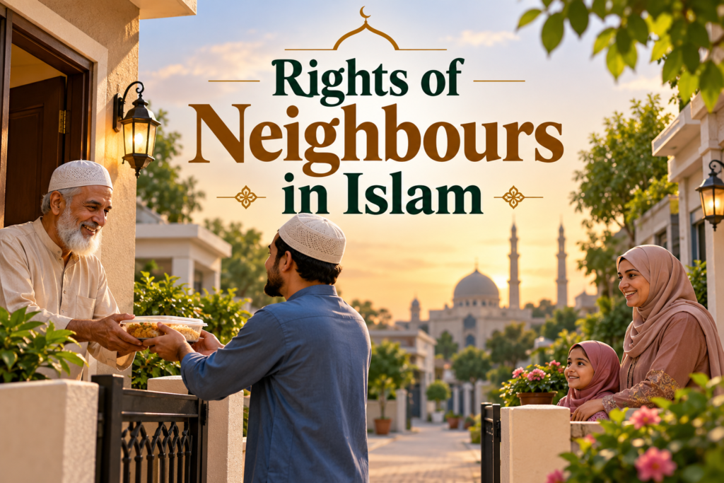 What are the rights of neighbors in Islam